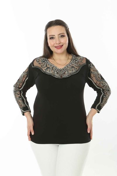 Picture of CURVY GIRL ELEGANT TOP